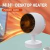 Winter Desktop Intelligent Constant Temperature Mini Home Office Small Shaking Head Heater Portable PTC Heaters For Electric