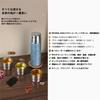 MYEEDA 450ml Vacuum Insulated Titanium Water Bottle with Antibacterial and Titanium This antibacterial stainless steel bottle keeps drinks hot or