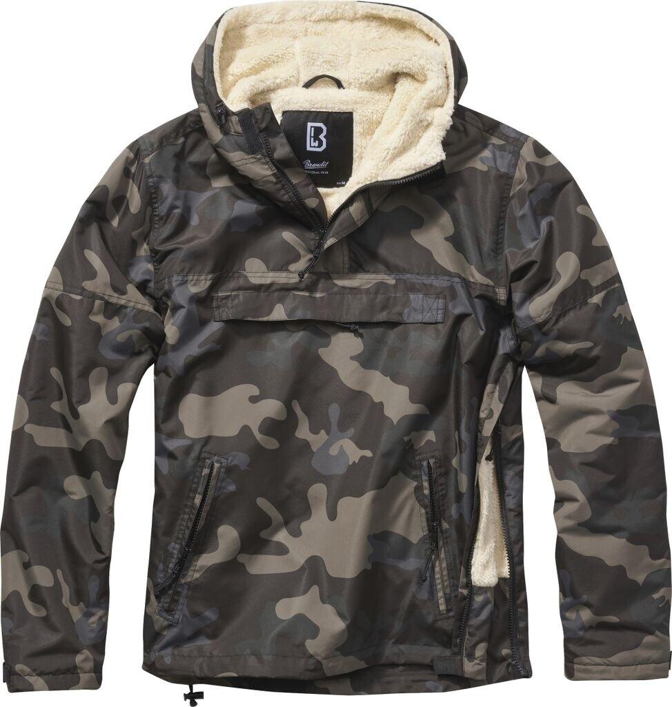 

Демисезонная куртка Brandit Windbreaker Sherpa (3173) darkcamo (3173-4) XXL