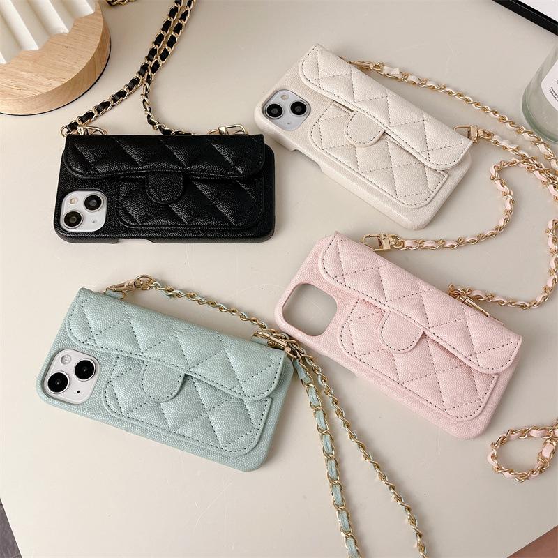 PU Leather Crossbody Lanyard Wallet with Card Holder Phone Case for IPhone 17 16 15 Plus 14 13 12 Pro Max 11 Shockproof Cover