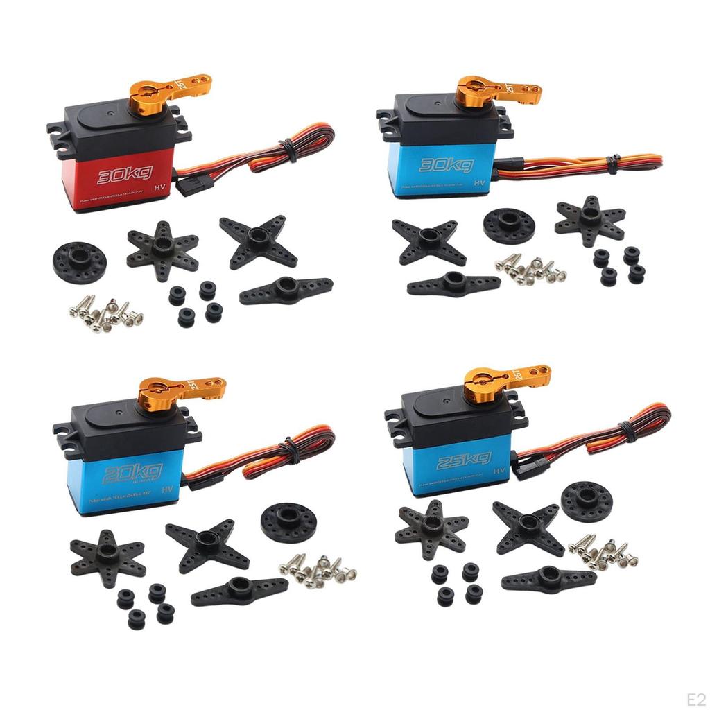 Digital Servo Metal Gears 25T Horn for Vehicles Truck Modification Car Upgrade Parts