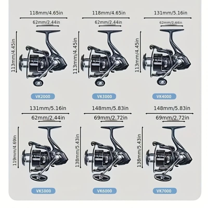 Double-handed Spinning Reel Stainless Steel and Nylon Large Capacity Metal Wire Cup High Speed Ratio Seamless Long Distance Bait Casting Fishing Wheel