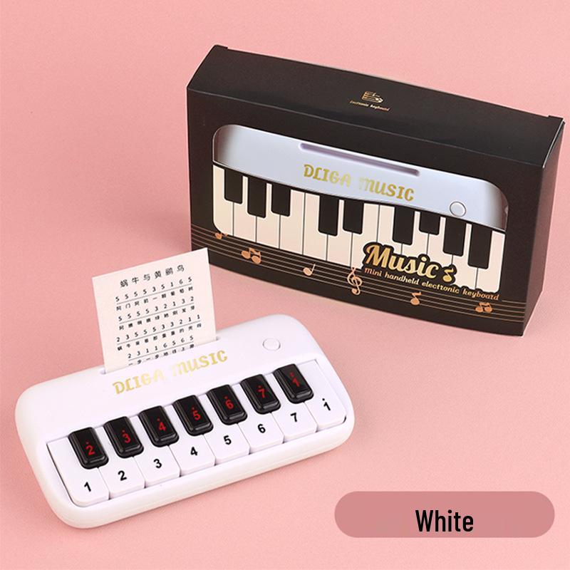 New Kids' Mini Electronic Keyboard: Beginner-Friendly Playable Music Toy with Multifunctional Keys.