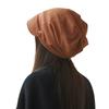 Casual Womens Foldable Knit Beanie With Breathable Polyester For Fall And Winter