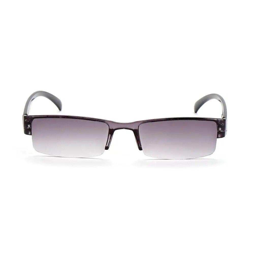 Light Resin Reading Glasses Half Frame Clear Lens 1 0 1 5 2 0 2 5 3 0 3 5 4 0 for Men Women Presbyopic Eyewear