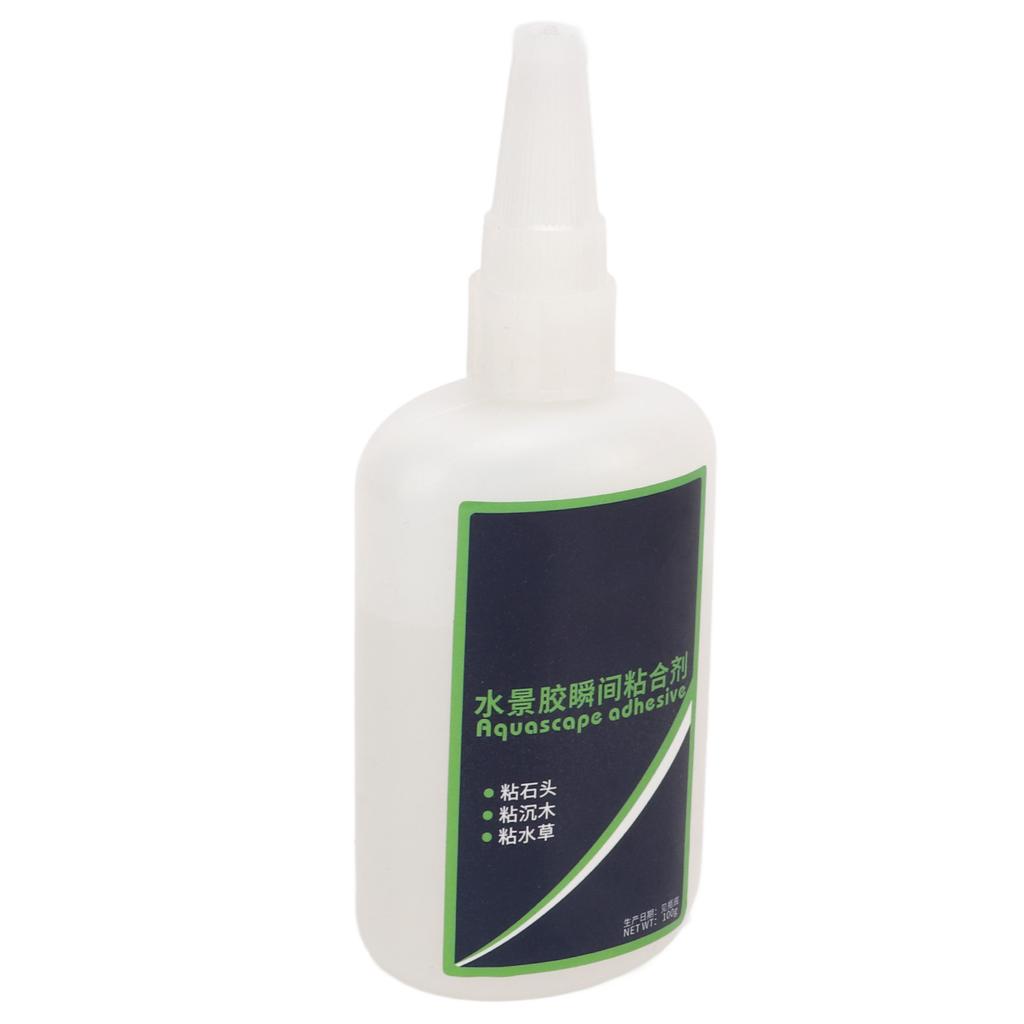 Aquascape Adhesive Professionl Quick Drying Instant Aquarium Glue for Aquarium Supplies Stone Plastic Water Grass