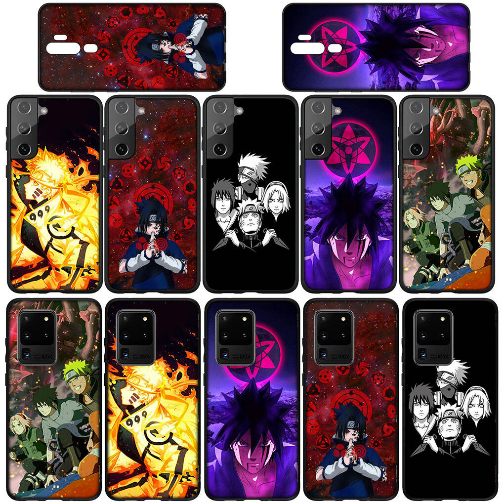 Phone Case for iPhone 17 15 16 Plus Redmi Note 14 12 11 13 Pro Max Huawei P30 P20 Lite OPPO A60 A40 A80 A18 A16 Wallpaper Naruto Uchiha Sasuke Cover