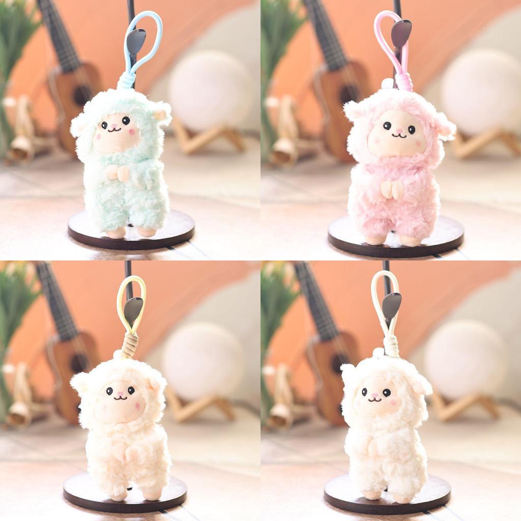 Plush Sheep Keychain With Super Soft Short Plush For Kids And Collectors