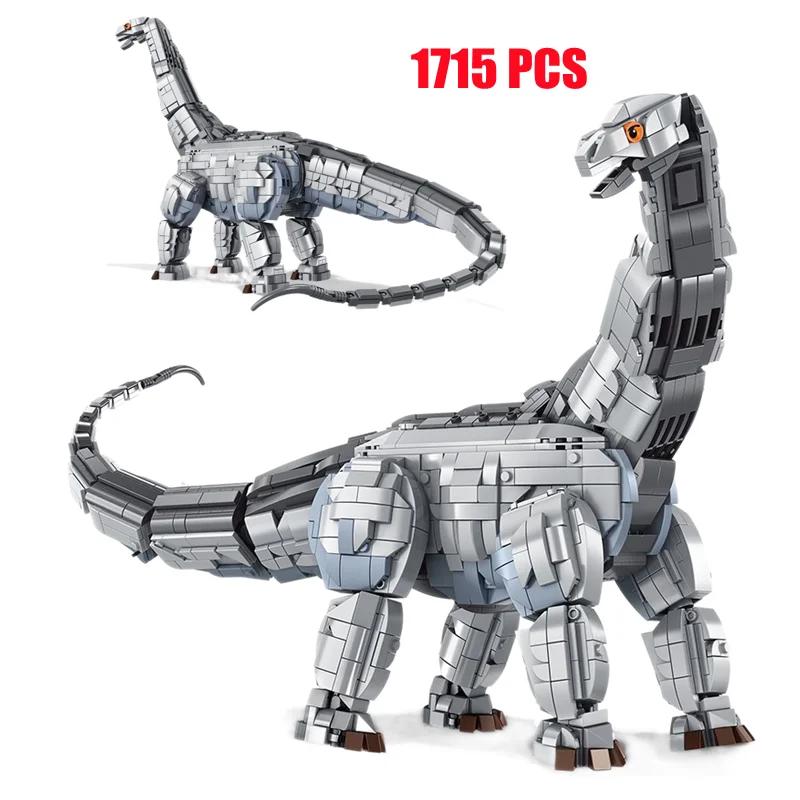 MOC Technologie T-Rex Bausteine Juras Indominus Park Dinosaurier Flugsaurier Welt DIY Zusammenbau Dino Modell Bausteine Spielzeug für Kinder