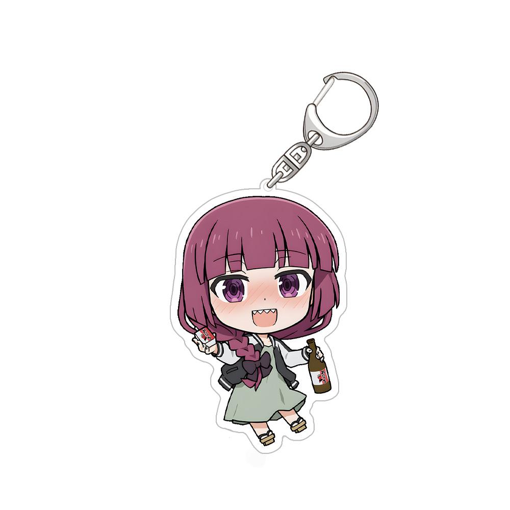 

BOCCHI THE ROCK! Gotoh Hitori Ijichi Nijika Yamada Ryo Kita Ikuyo Hiroi Kikuri Ijichi Seika Acrylic Keychain Bag pendant Gifts 6 cm