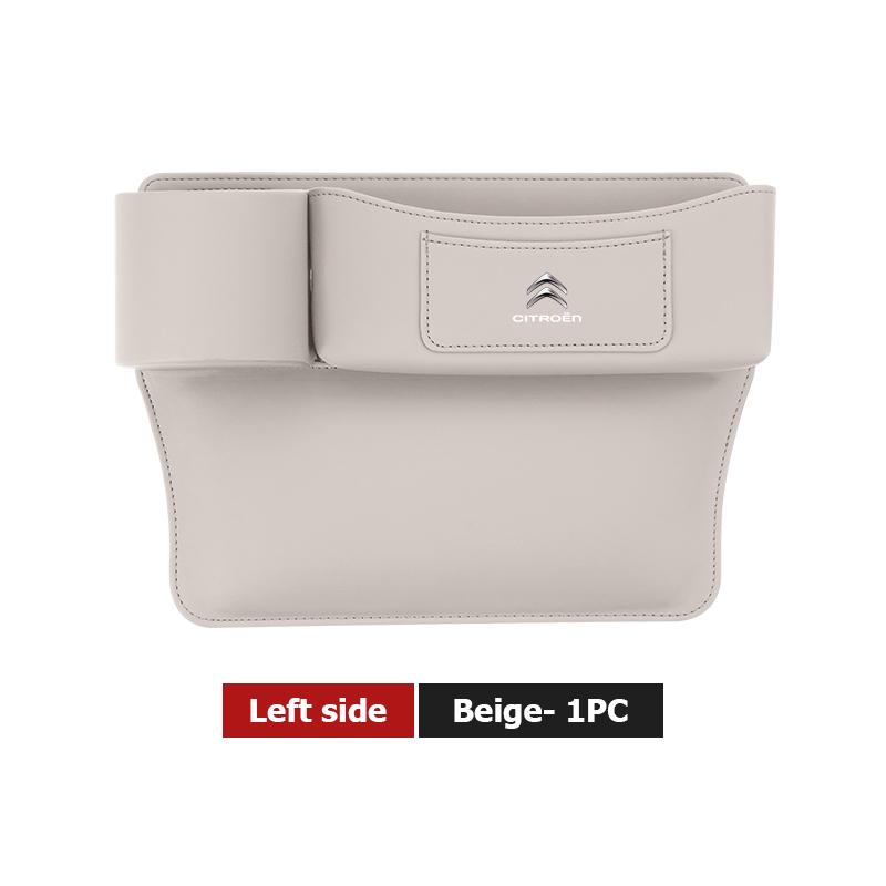 Car Seat Storage Box Console Side Pocket Organizer Cup Holder For Citroen Jumper Celysee Cactus Picasso Aircross Saxo Grand