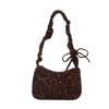 Trendy Medium-sized Leopard Print Underarm Shoulder Bag For Casual Outings