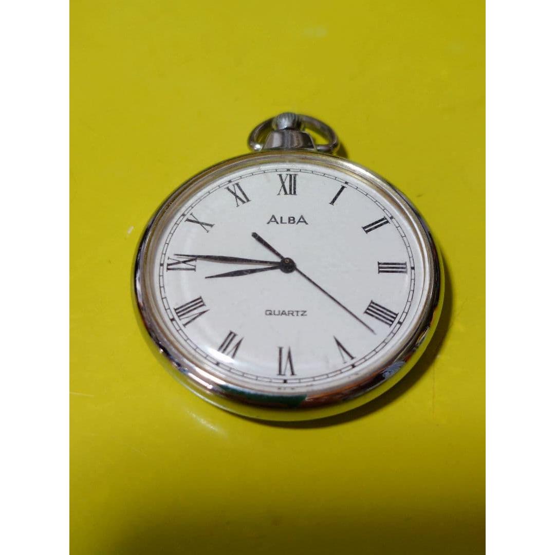 ALBA quartz pocket watch [used item]