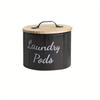 1PC Coffee Filter Holder Wooden Coffee Filter Container Coffee Filter Storage with Lid Coffee Filter Basket for Counter