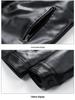 Men's PU Leather Motorcycle Jacket - Spring & Autumn Casual Style
