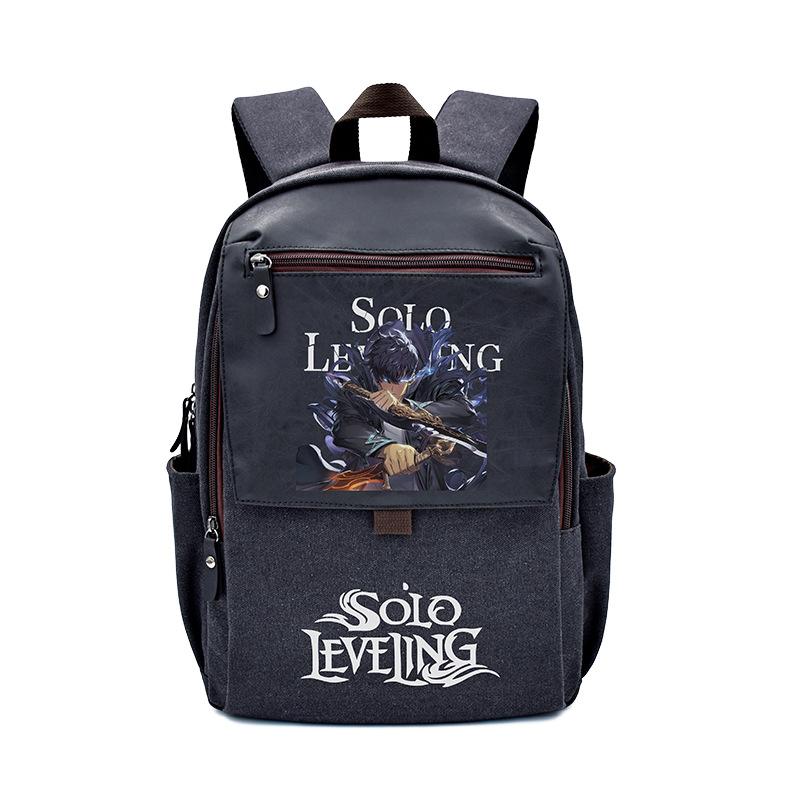 Student canvas backpack
