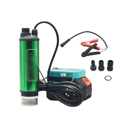 Portable 2 4M Lithium Battery Pump for 51mm Oil Water Diesel Transfer Pump with 30 To 50 Liters Per Minute Flow Rate