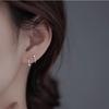 10Pcs Simple and unique spiral earrings for women, trendy ear cuffs ear studs