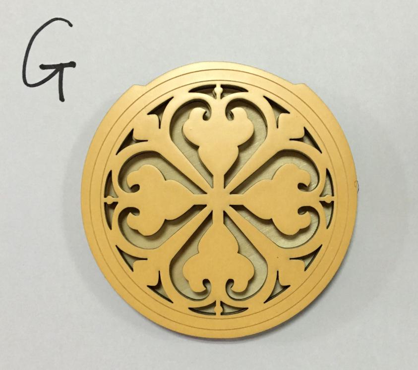 Guitar Soundhole Cover, Anti-Feedback Electret for Electric-Acoustic, Wooden.