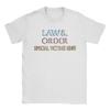 Logo Law And Order Graphic Printed T Shirts for Unisex Women Pure Cotton Tee Shirt Clothing