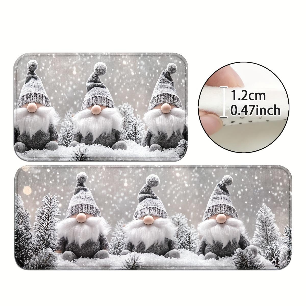 

Christmas Carpet Snow Scene Soft Doormat Welcome Mat Shoe Bench Mat Hallway Rug Bedroom Carpet Outdoor Carpet Christmas D 40X60CM (1.3X2FT