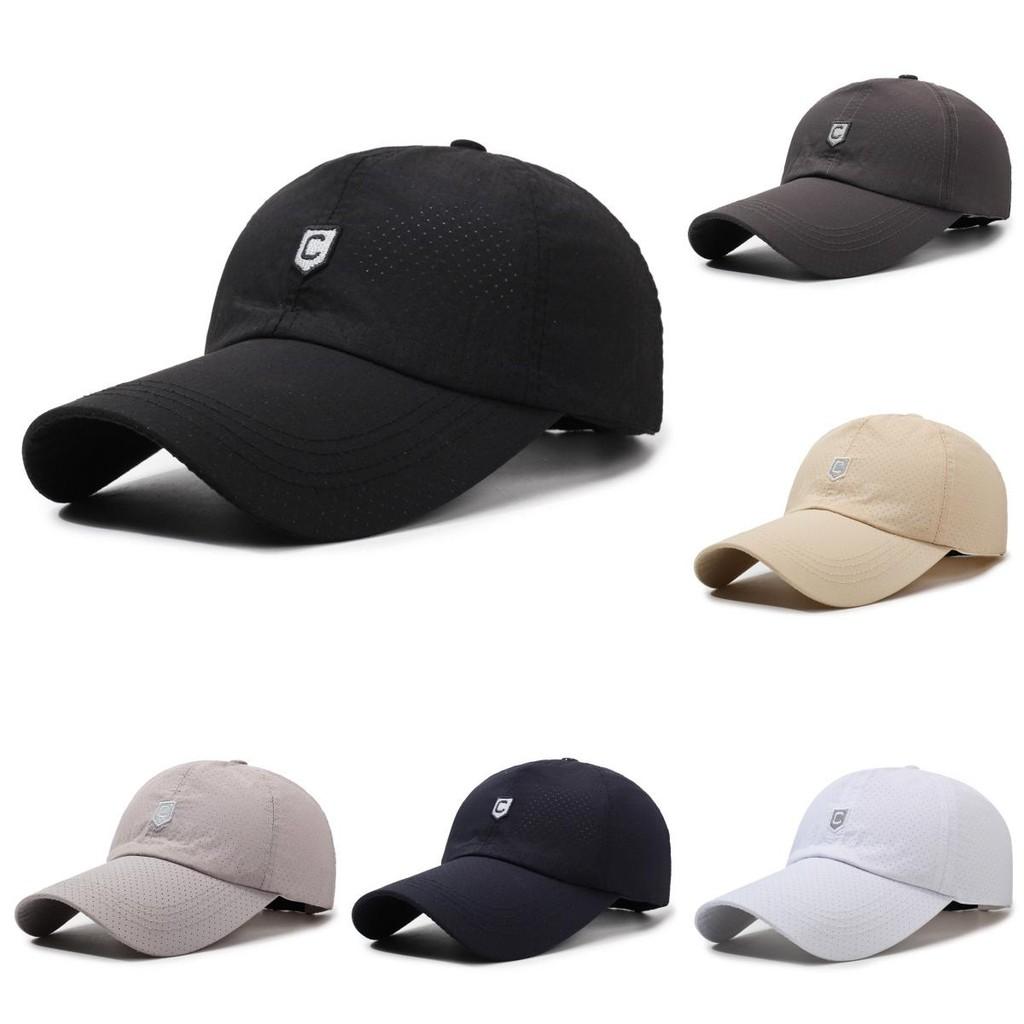 Embroidery Letter C Baseball Cap Outdoors Outdoor Sun Breathable Protection