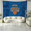 NY Knicks Wall Tapestry Aesthetic Wall Hanging Printed Fabric Blanket Decorative Tapestries for Bedroom Living Room Home Decor