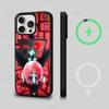 H-Hazbins-Hotels Magnetic Phone Case For IPhone 16 15 14 13 12 11 17 Pro Max Plus Wireless Charge Cover