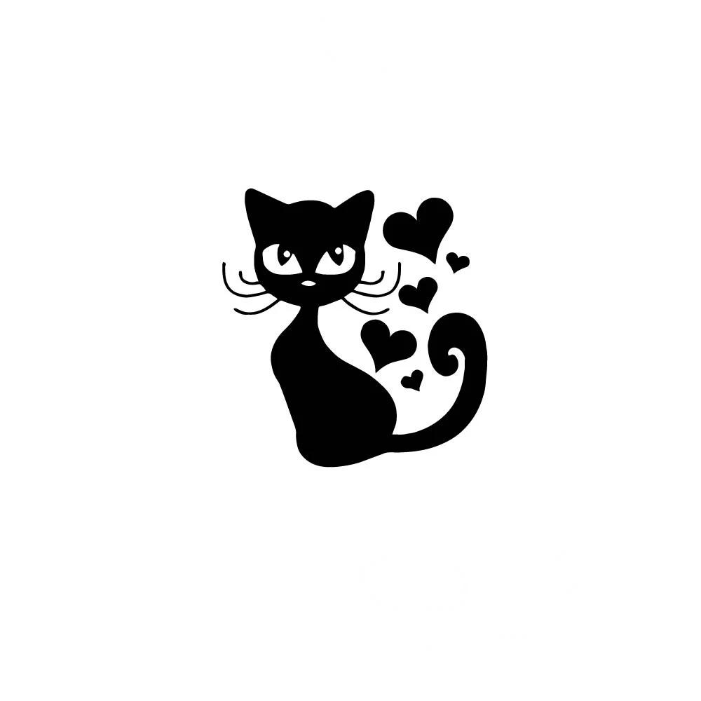 

Наклейка на автомобіль Милий кіт Спортивний стиль Автогонки Креативність Особистість Водонепроникна Декорація Аксесуари ПВХ, 12см 25cm&4-silver