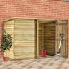 VidaXL Garden Shed 232x110x170 Cm Impregnated Pine Wood 46363