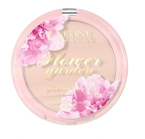 Eveline Luminescent Radiance Floral Pressed Powder - 8g