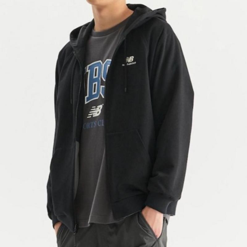 New Balance Zip Up Double Sided Hoodie   Nbmdd31043 19