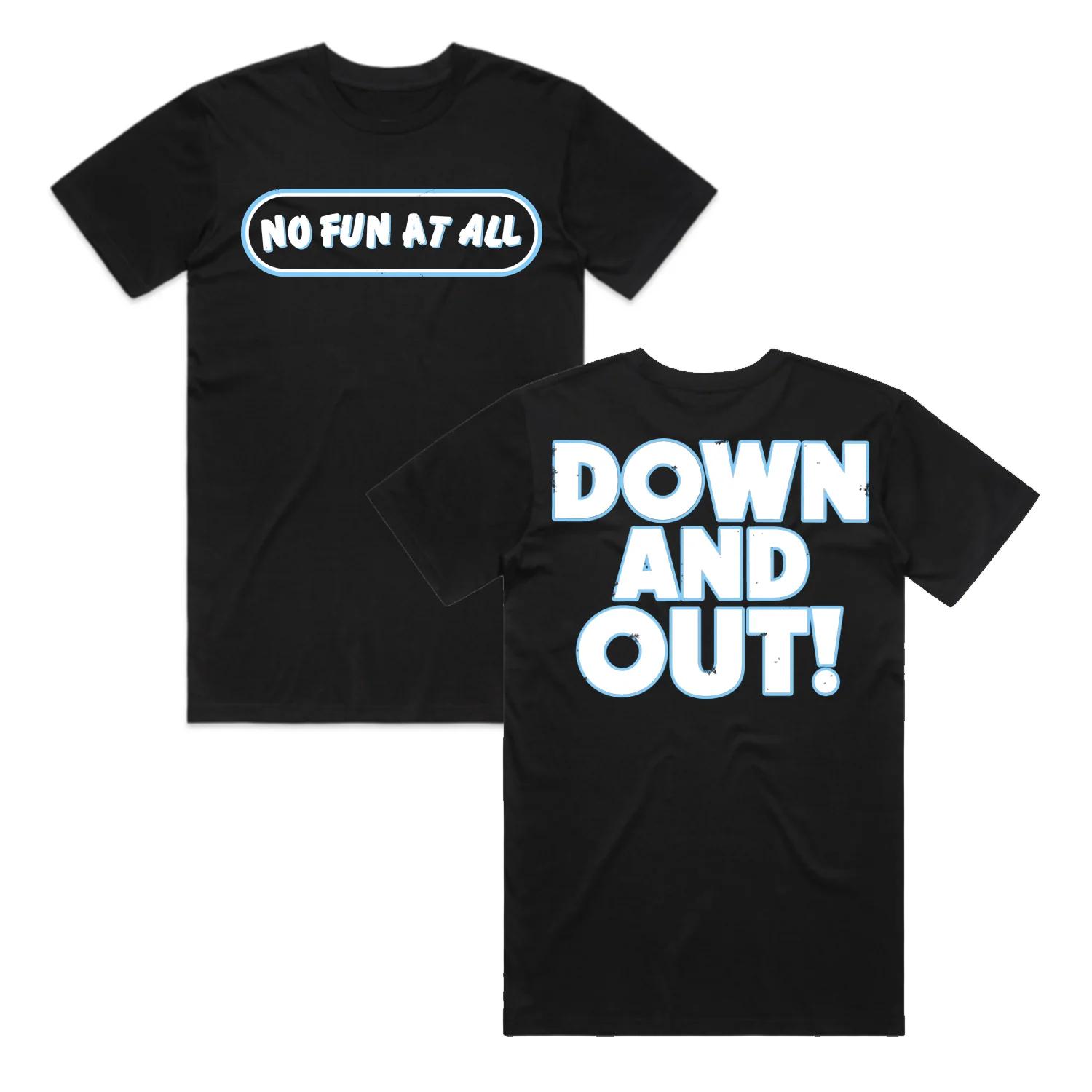 

No Fun At All Swedish Punk Rock Band Graphic Cotton Tshirt Unisex Unisex Women Short Sleeve Vintage Brand Tee Streetwear M