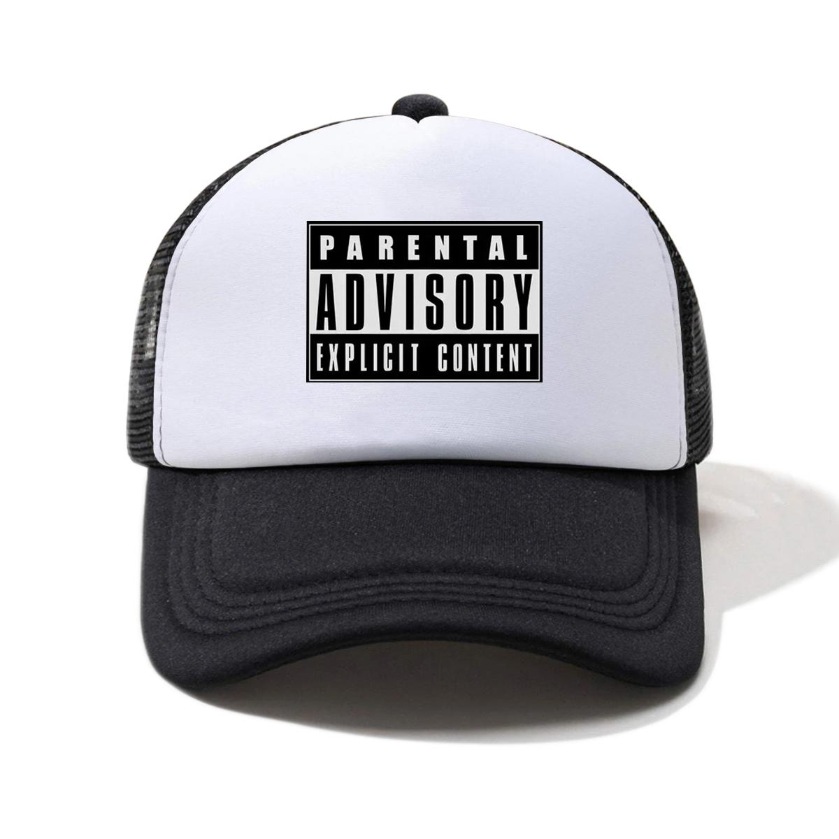 

1 шт. шляпа-кепка с надписью Advisory , из губки и полусетки, модный уличный аксессуар, регулируемый размер, подходит как для мужчин, так и для женщин белый