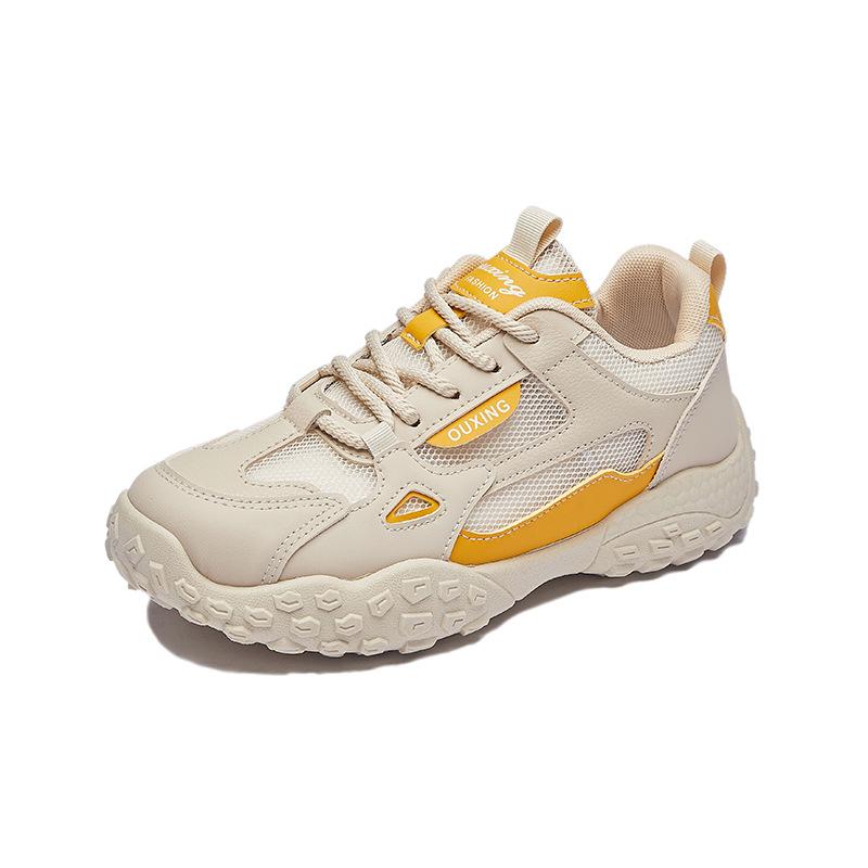 Nové dámské tenisky pro léto Studentské sportovní a volnočasové Streetová fotografie Síťované Prodyšné a Zvyšující výšku