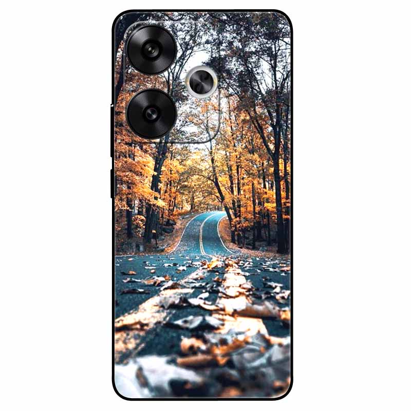 For Xiaomi Poco F6 Cases Soft Silicone Protective Fashion TPU Phone Back Covers For Xiaomi Poco F6 Pro/ Redmi Turbo 3 TPU Cases
