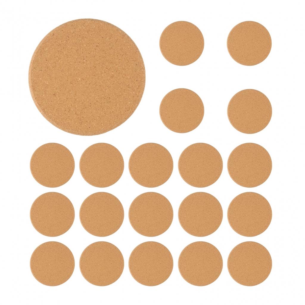 Coasters Coffee Cup Mat Multiple Quantity Natural Cork Non-Slip