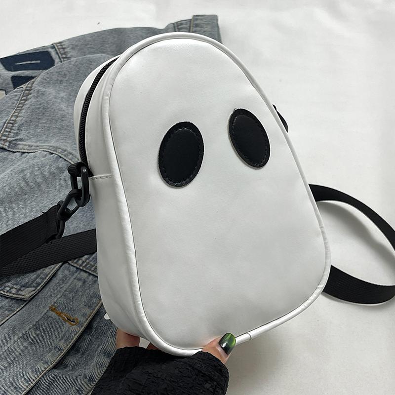 

New Fashion Funny Shoulder Bag Funny Cute Devil Ghost Color Splicing Women Couple Crossbody Bag Premium