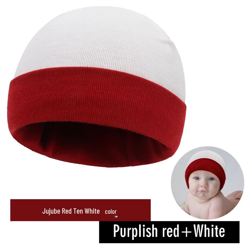 Matching Color Brushed Cap for Newborns: Spring, Autumn & Winter Styles, Double Size, 28 Colors