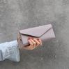 New Ladies Fashion Wallet Simple Zipper Wallet Long Hand Bag Soft Wallet PU Leather Purse CLE
