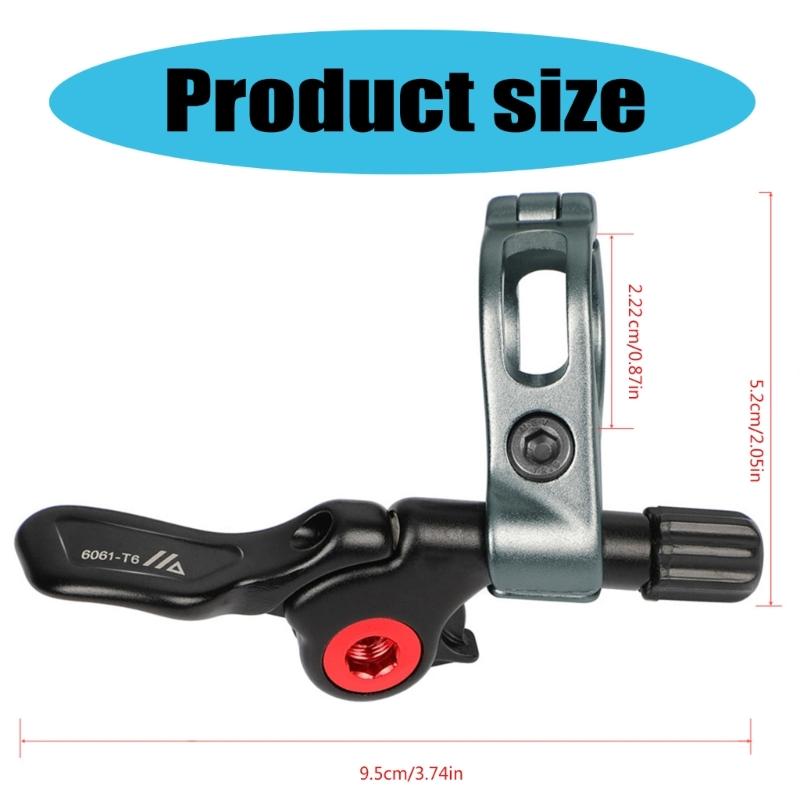 22.2mm Bicycles Handlebars Seatpost Dropper Remote Lever Bicycles Dropper Lever Bikes Seatpost Dropper Remote Lever