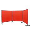 VEVOR Welding Screen with Frame, 1.8 x 1.8 m 3 Panel Welding Curtain Screens