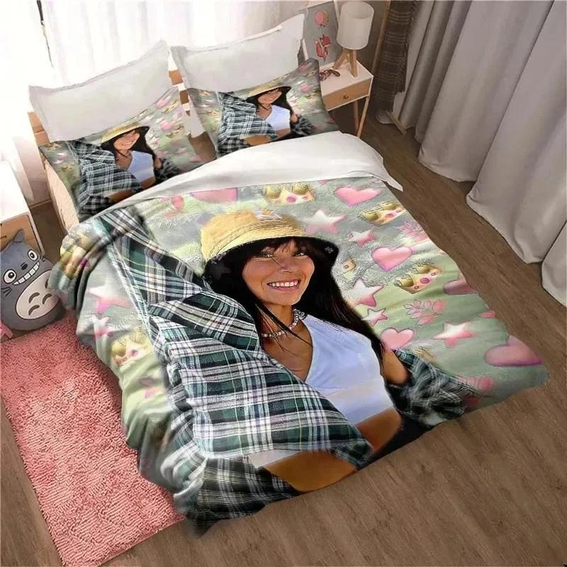 Aitana Ocana Printed Bed Set Duvet Cover Pillowcase Bedding Set Bed Linen Sheet Quilt Cover Full Queen King Size