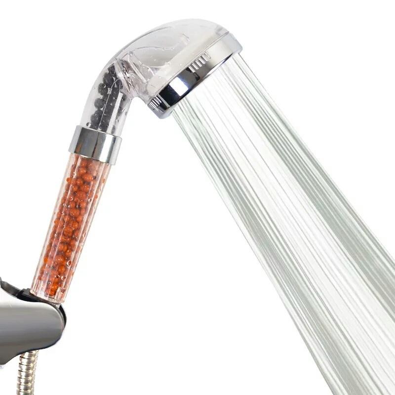 

Anion Bath Shower Head Jetting Shower Head High Pressure Saving Water Bathroom Filter Shower SPA Nozzle Bathroom Accessories