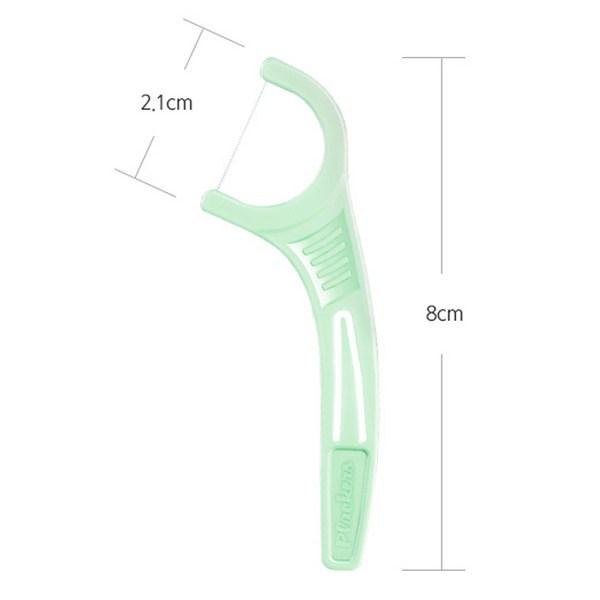 Flackers Micro Mint Dental Floss, 300 Pieces, 3 Pieces