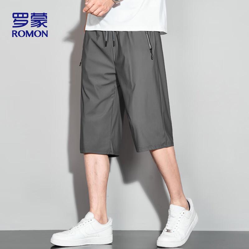 ROMON Men's Breathable 3/4 Length Sports & Beach Shorts ZH9877