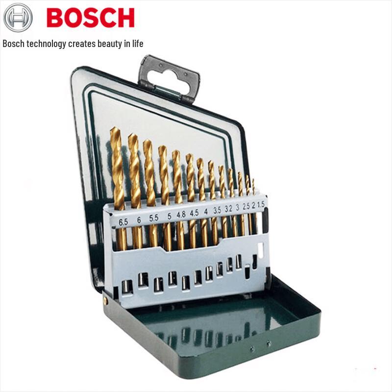 Bosch HSS-R Titanium Coated Drill Bit Set