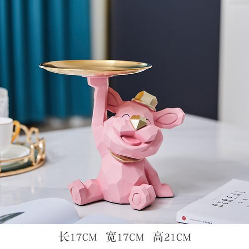 

Украшения для собак из смолы Металлический поднос для хранения Статуэтка животного Скульптура Украшения Изделия ручной работы Ювелирные изделия Блюдо Тарелка для закусок Фигурки Мебель