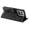 For Xiaomi 15T Pro Case Imprinted Totem Skin Feel Wallet Leather Phone Cover with Hand Strap