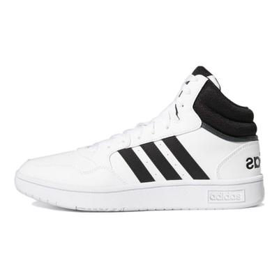 Hoops 3.0 Mid Blanc Noir Sneakers Homme Core-Black Cloud-White GW3019